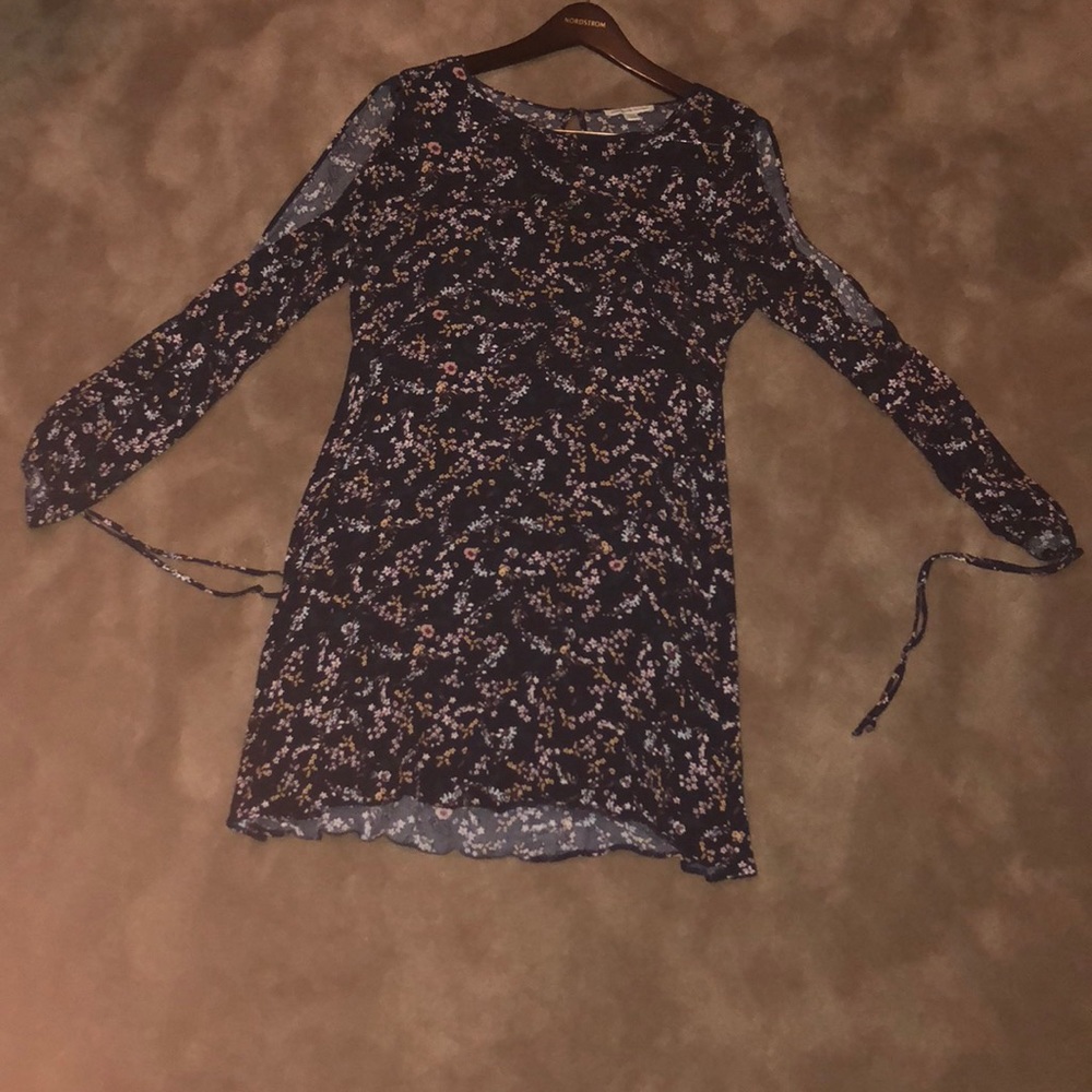 Long Sleeve Floral Dress